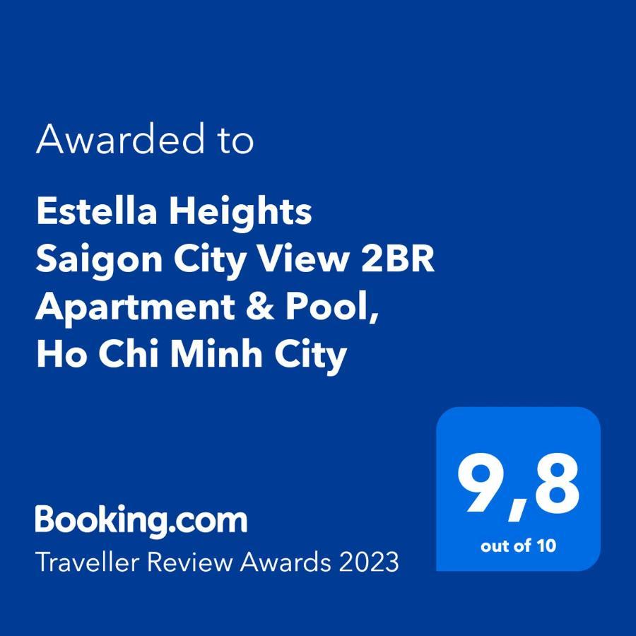 Estella Heights Saigon City View 2Br Apartment & Pool, Хошимин Экстерьер фото